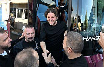 Trabzonspor taraftarı takımını Rize'ye uğurladı