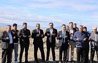 Vezirköprü Karma OSB'de ilk kepçe