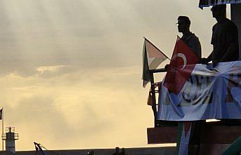 Zonguldak'ta Küresel Sumud Filosu'na destek için Karadeniz'e açıldılar
