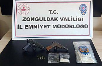 Zonguldak'ta uyuşturucu operasyonunda yakalanan şüpheli tutuklandı