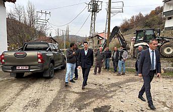 Almus Kaymakamı Çömen, Karadere köyünü ziyaret etti