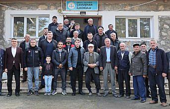 Amasya'da evi yanan yaşlı çifte el birliğiyle ev yapılacak