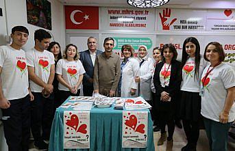 Amasya’da organ bağışı bilgilendirme standı açıldı