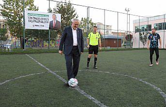 Bafra Belediyesi Birimler Arası Futbol Turnuvası başladı