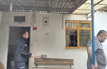 Bayat ilçesinde evde çıkan yangın söndürüldü