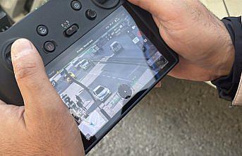 Bolu'da dron destekli trafik uygulaması yapıldı