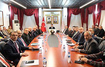 Bolu'da kış tedbirleri toplantısı yapıldı