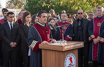 Büyük Önder Atatürk ebediyete intikalinin 87. yılında OMÜ'de anıldı