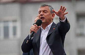 CHP Genel Başkanı Özel, partisinin Ordu'da mitingde konuştu: