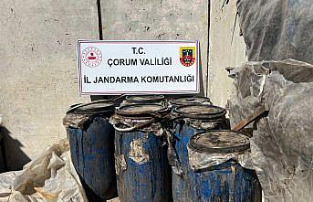 Çorum'da 130 bin 500 makaron ele geçirildi