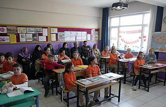 Düzce'de görme engelli öğretmen için sürpriz etkinlik