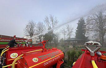Düzce'de orman köylülerine su tankeri desteği