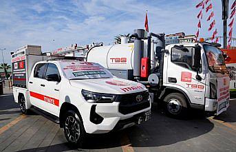 Giresun Belediyesi'ne araç desteği sağlandı