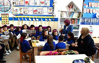 Gümüşhacıköy Kaymakamı Güneş'ten ilkokula ziyaret