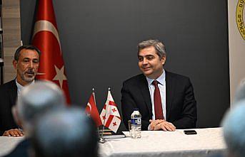 Gürcistan'ın Ankara Büyükelçisi Kalandia Düzce'de ziyaretlerde bulundu