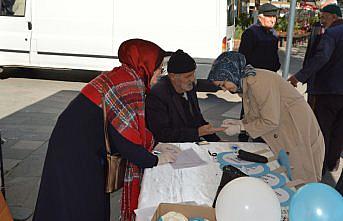 Havza'da vatandaşlara ücretsiz kan şekeri ölçümü yapıldı