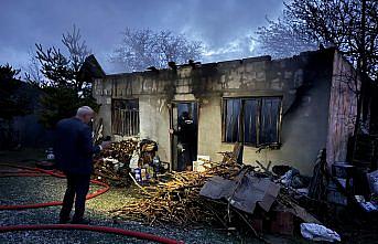 Kastamonu'da evde çıkan yangında 1 kişi yaralandı