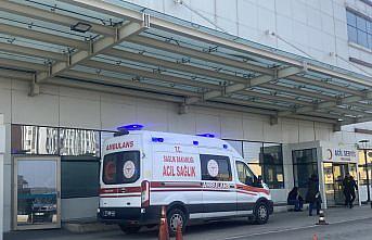 Kastamonu'da kamyonun çarptığı otomobilin sürücüsü yaralandı