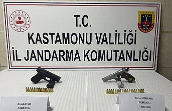 Kastamonu'da ruhsatsız silah operasyonunda 5 zanlı yakalandı