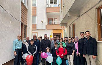 MHP Alaçam'dan tedavisi tamamlanan Talha Kağan'a geçmiş olsun ziyareti