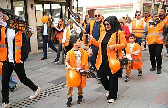 Ordu'da LÖSEV tarafından farkındalık yürüyüşü düzenlendi
