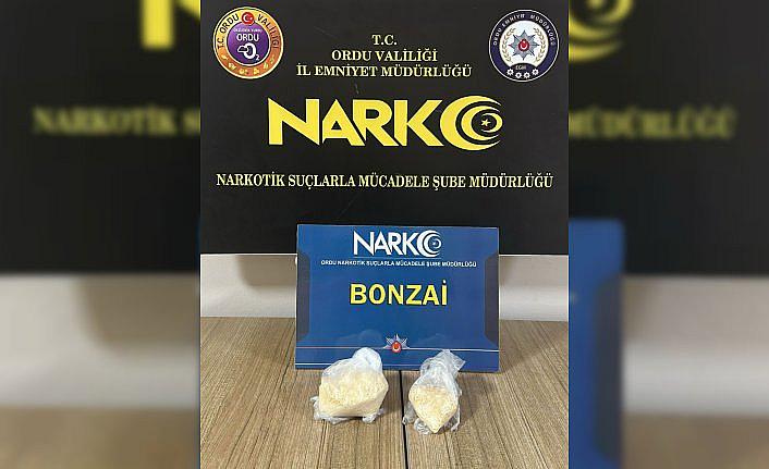 Ordu'da uyuşturucu ele geçirilen otomobildeki 3 kişi tutuklandı