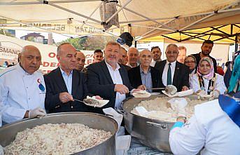 Osmancık pirinci İstanbul'da “pilav günü“ ile tanıtıldı