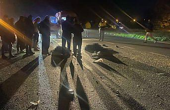 Bafra'da 2 yayanın ölümüne neden olan kamyonet sürücüsü tutuklandı