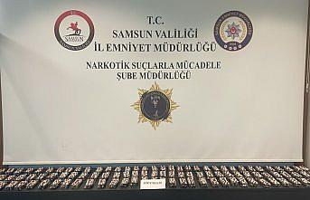 Samsun'da 5 bin 712 uyuşturucu hap ele geçirildi