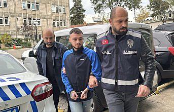 Samsun'da bıçaklı kavgada 1 kişiyi yaralayan zanlı tutuklandı