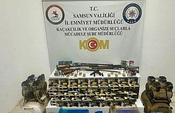 Samsun'da kaçakçılık operasyonunda 1 kişi yakalandı