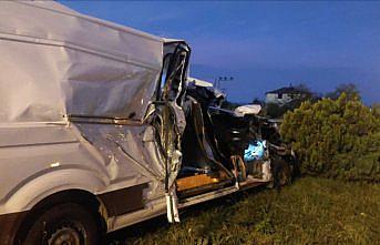 Samsun’da meydana gelen trafik kazasında 1 kişi öldü, 1 kişi yaralandı