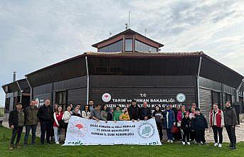 Bafra'da otizmli çocuklar Kızılırmak Deltası Kuş Cenneti'ni gezdi