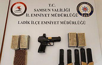Samsun'da silahla ateş eden kişi yakalandı