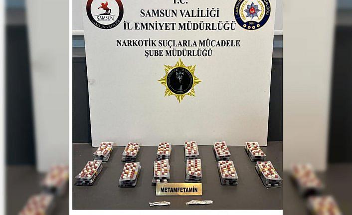 Samsun'da uyuşturucu operasyonunda 8 zanlı yakalandı