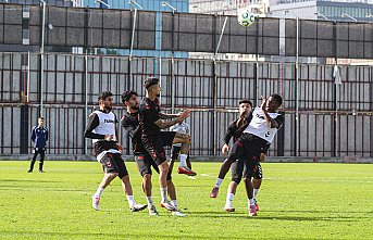 Samsunspor, Beşiktaş maçının hazırlıklarını sürdürdü