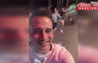 Şehit Astsubay Burak İbbiği'nin lunaparktaki görüntüsü ortaya çıktı