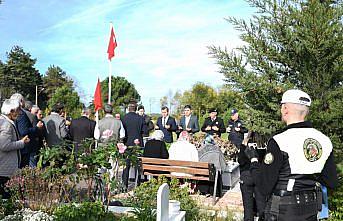 Şehit polis Yusuf Ceylan, mezarı başında anıldı