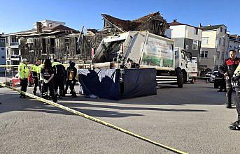 Sinop'ta çöp kamyonunun çarptığı kadın öldü