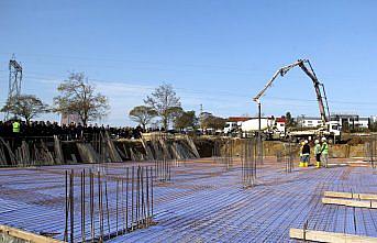 Sinop'ta iş insanının eşi adına yaptıracağı anaokulunun temeli atıldı