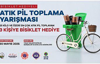 Tokat'ta atık pil toplama yarışması düzenleniyor