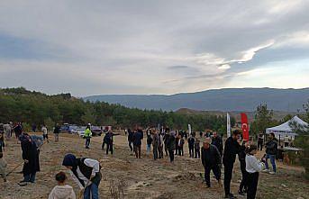 Tosya'da Milli Ağaçlandırma Günü'nde fidan dikimi yapıldı