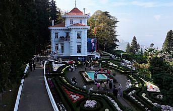 Trabzon'daki Atatürk Köşkü'nde ziyaretçi yoğunluğu