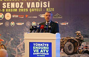 Türkiye Enduro ve ATV Şampiyonası yarın Rize'de başlayacak