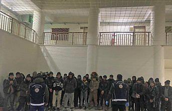 Amasya'da 37 düzensiz göçmen yakalandı