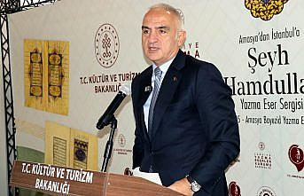 “Amasya'dan İstanbul'a Şeyh Hamdullah Sergisi“ açıldı