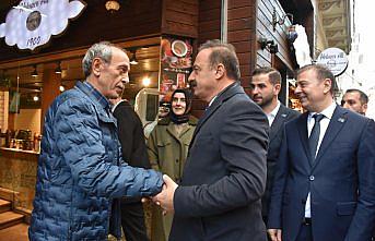 Anahtar Parti Genel Başkanı Ağıralioğlu Trabzon'da esnafı ziyaret etti