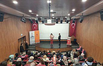 Asarcık’ta “Sınır var sinir yok“ söyleşisi düzenlendi