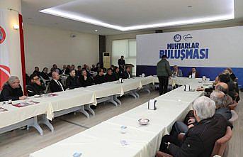 Bafra Belediye Başkanı Kılıç, merkez mahalle muhtarlarıyla bir araya geldi