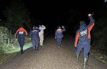 Bartın'da ormanda kaybolan yaşlı kadını bulmak için çalışma başlatıldı
